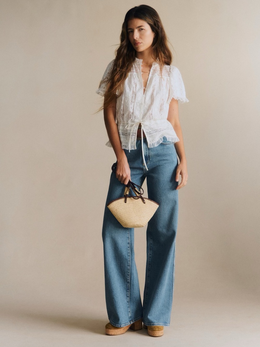 NWT Sezane Shenali Blouse - Picture 5 of 9